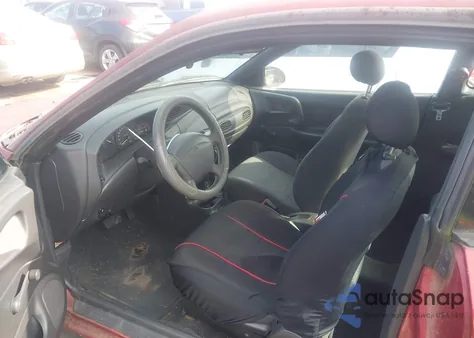 2000 Ford Escort Zx2 from USA, damaged, VIN 3FAKP1135YR255702